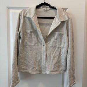 Hem & Thread Light Gray Blazer